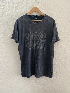 Smashing Pumpkins Official T-Shirt Shiny And Oh So Bright Tour Band Concert L